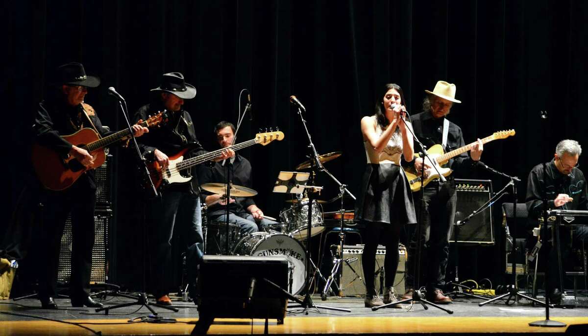 Gunsmoke, a Nashville-recording and Darien-based, class country band were the last to perform at Music for Hope, a fundraiser that took place at Darien High School on Saturday, Jan. 25. The money raised was donated to cancer research.