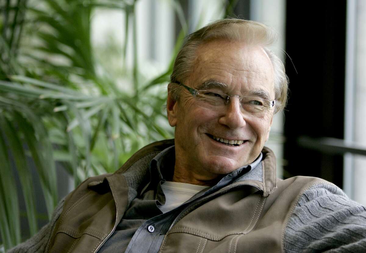 FILE - In this Oct. 30, 2007 file photo, Tom Perkins smiles during an interview, in San Francisco. Perkins serves on the New Corporation's board of directos.