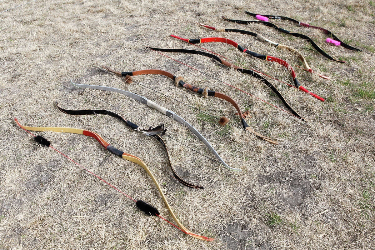 Competition tests archery, riding skills