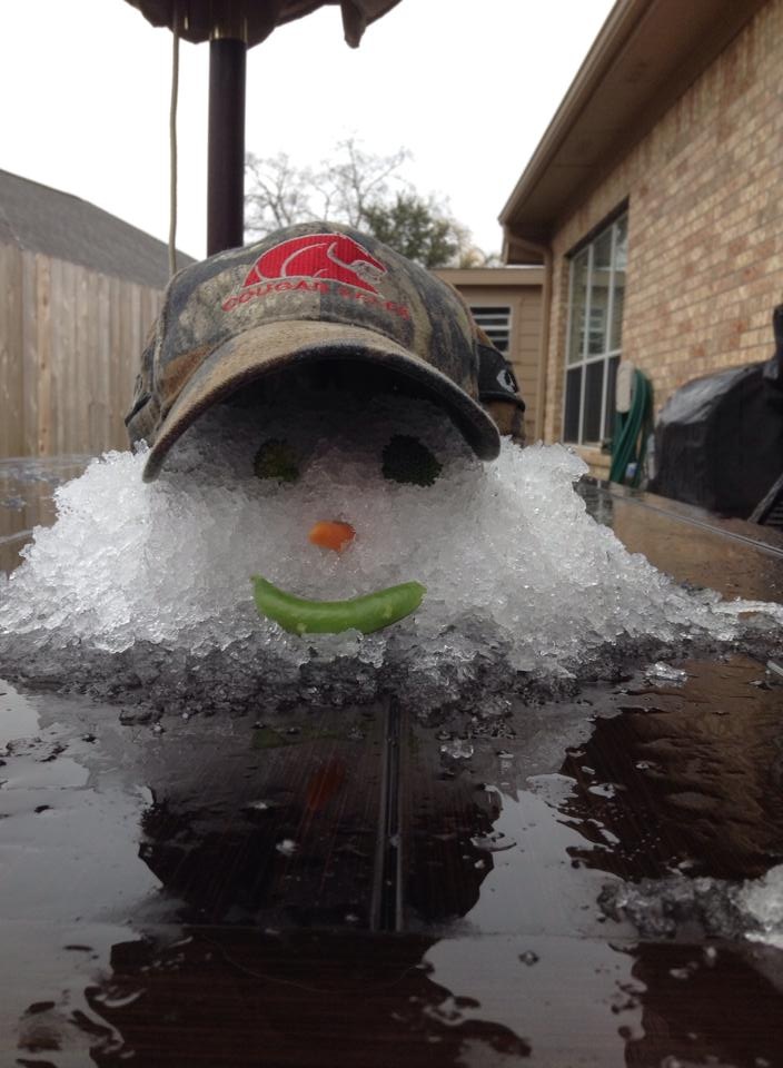 Houston Astros 31'' Snowman Leaner