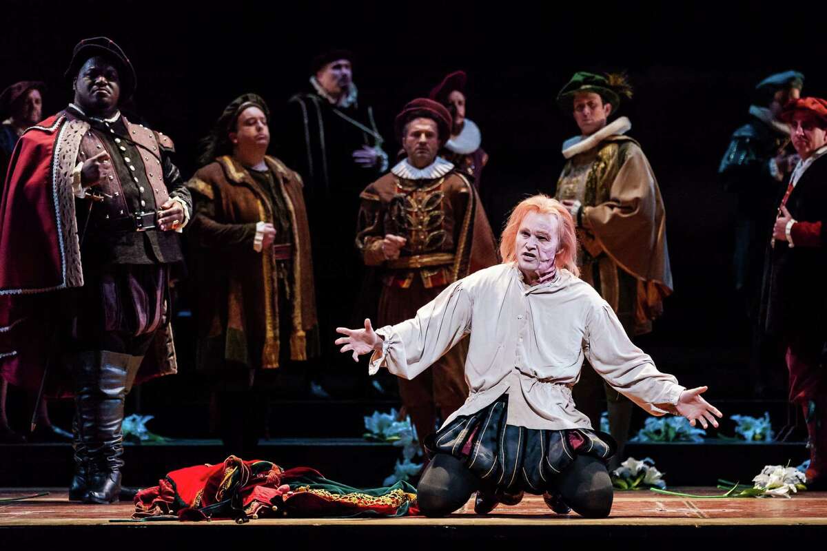 Ryan McKinny stars in Houston Grand Opera's production of ﻿ "Rigoletto."