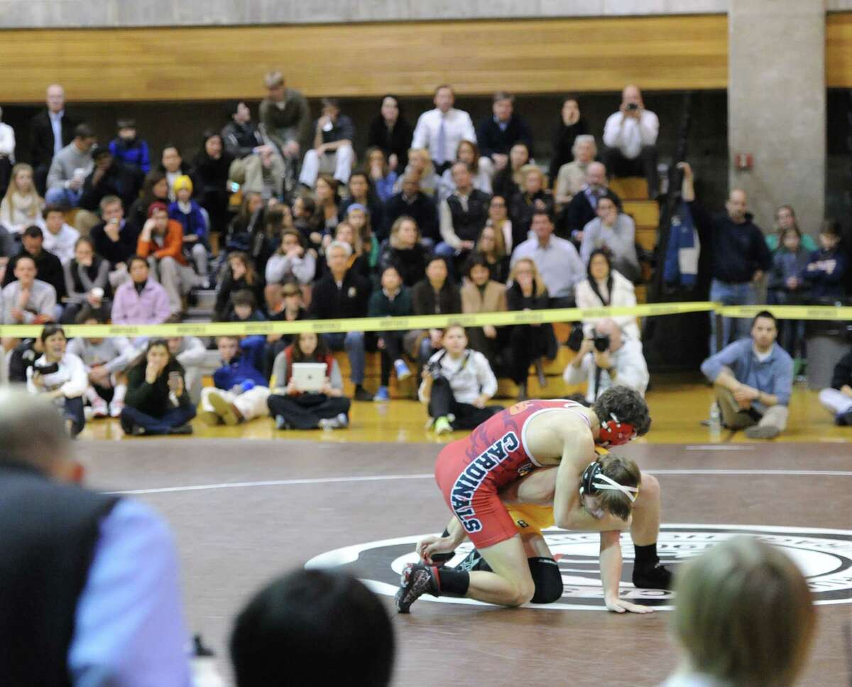 Strong finish sparks Greenwich wrestling team to win over rival Brunswick