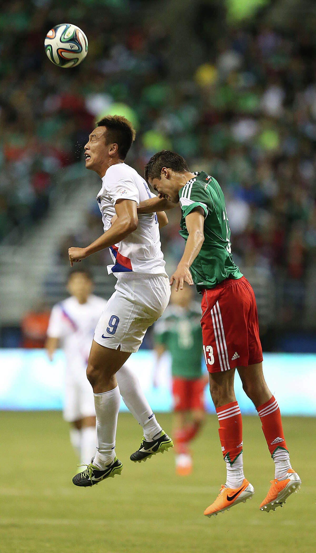 Mexico vs S. Korea soccer exhibition match