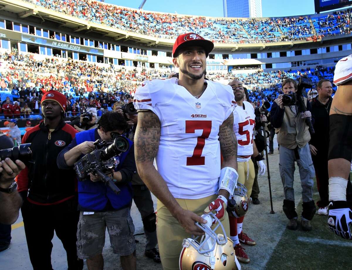 Why Colin Kaepernick is wearing a black jersey in practice - Niners Nation