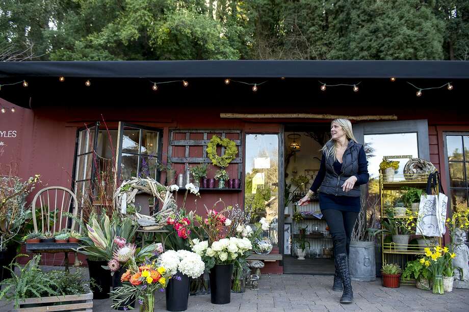 Mill Valley floral designer gets new digs - SFGate