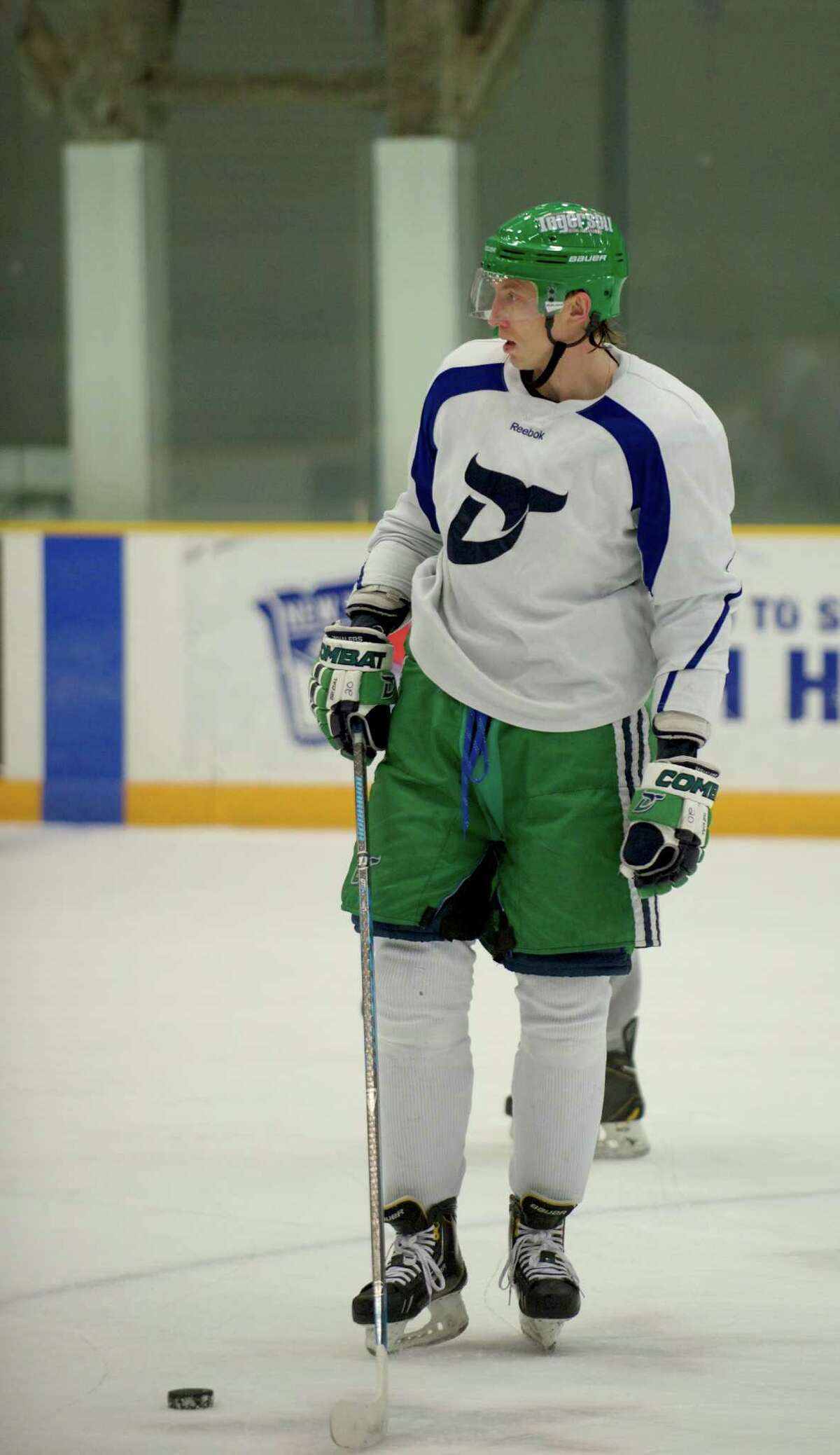 Kazakh hockey pro calling Danbury home