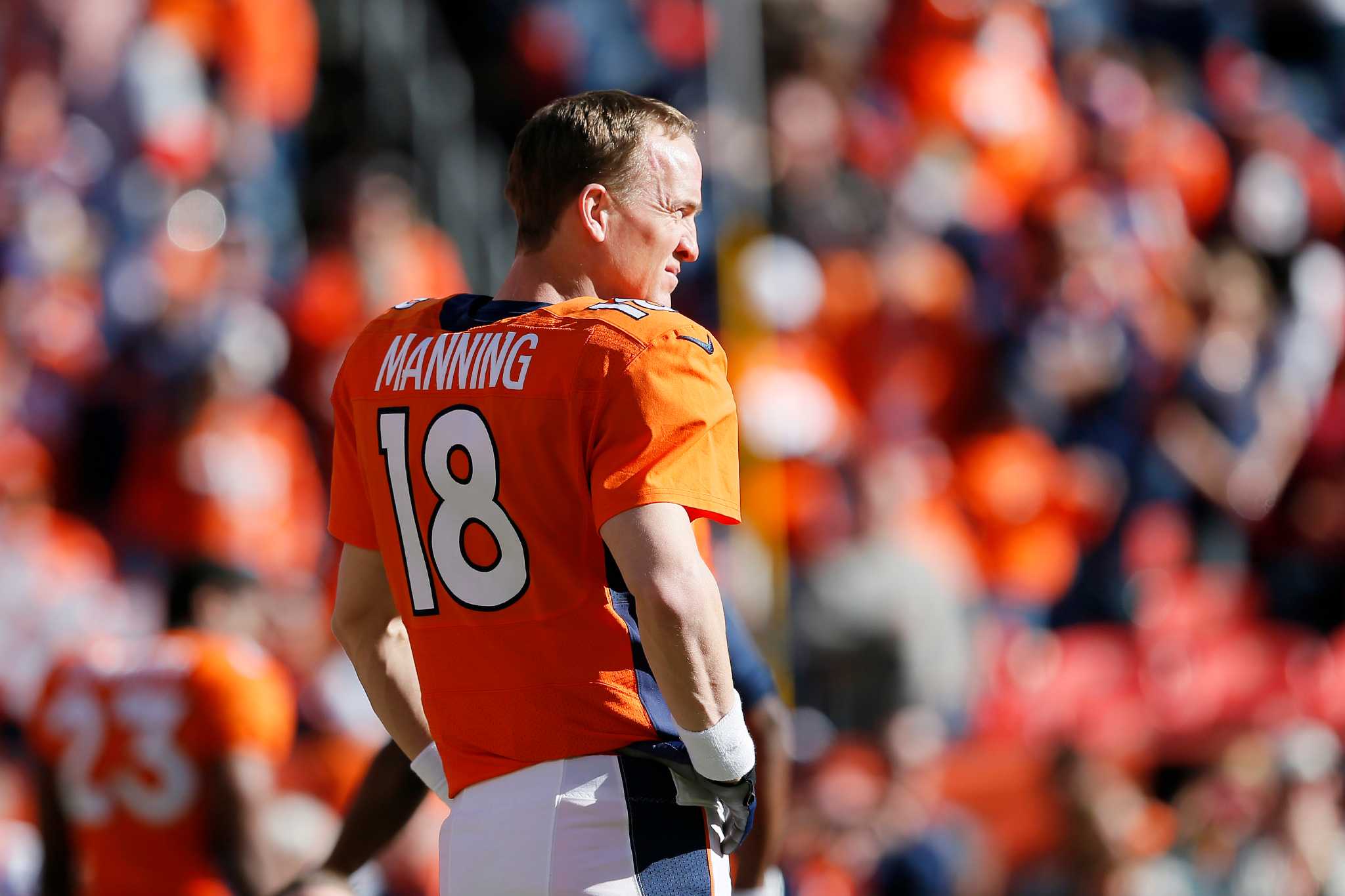 Broncos' Manning reflects on his life in football