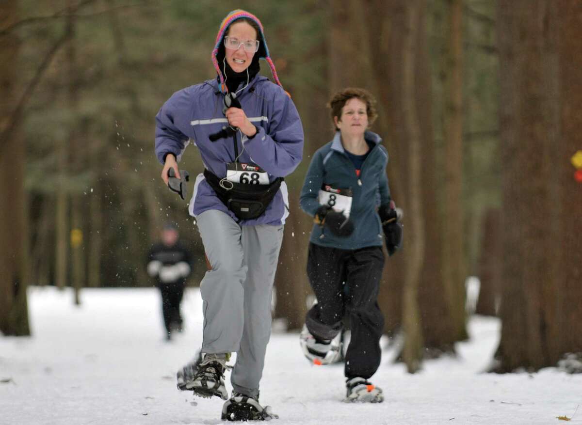 Photos A race to the snowy finish