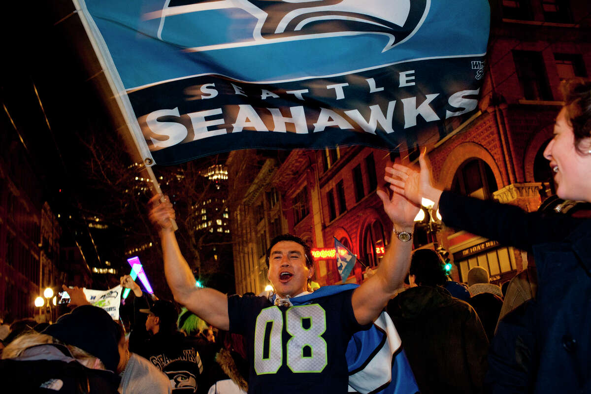 Seahawks Fans Celebrate Championship Of A Lifetime