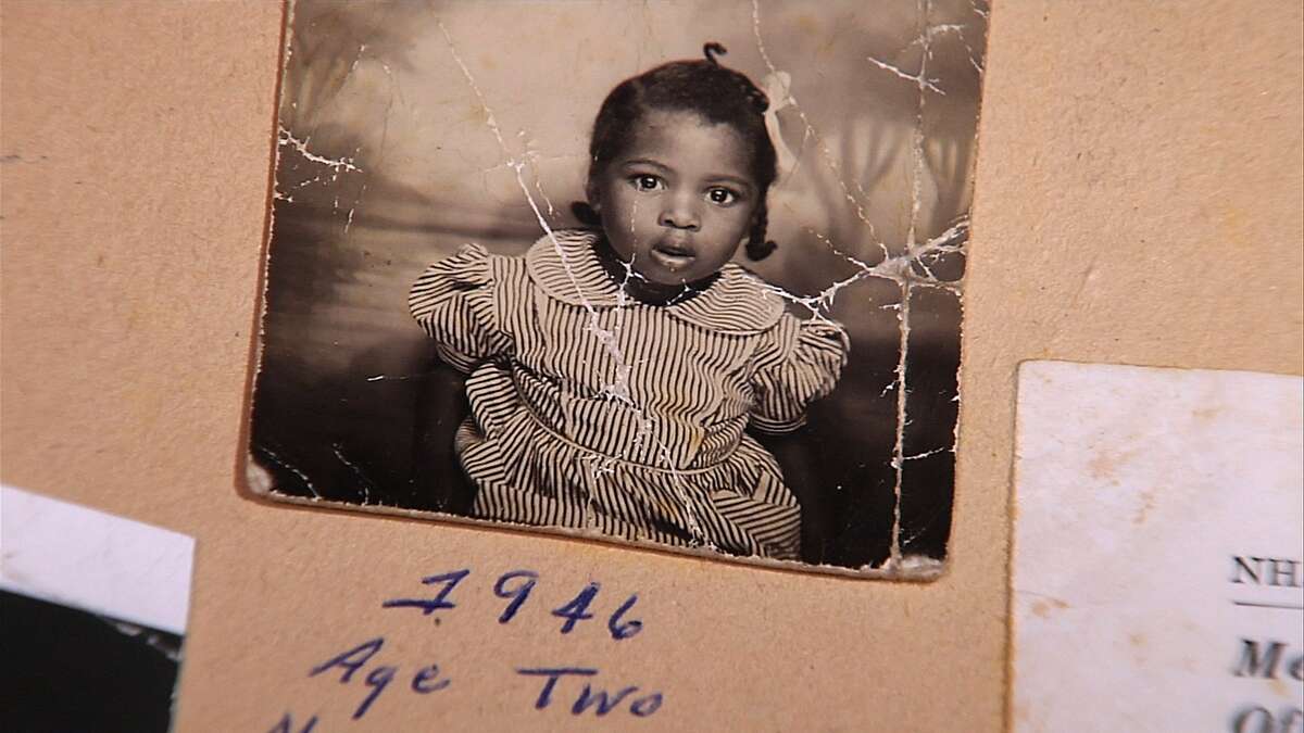 Alice Walker as a child in Georgia, from her personal scrapbook Alice Walker as Child in personal scrapbook