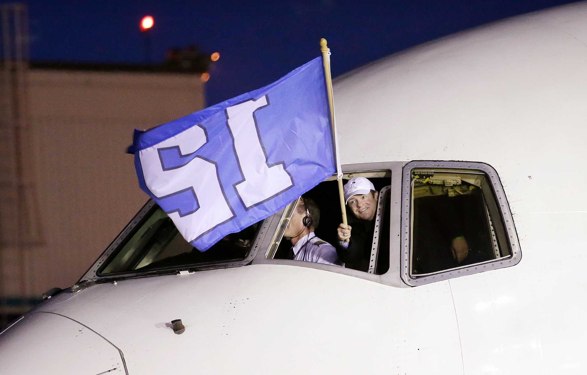 Seahawks Come Home From Super Bowl