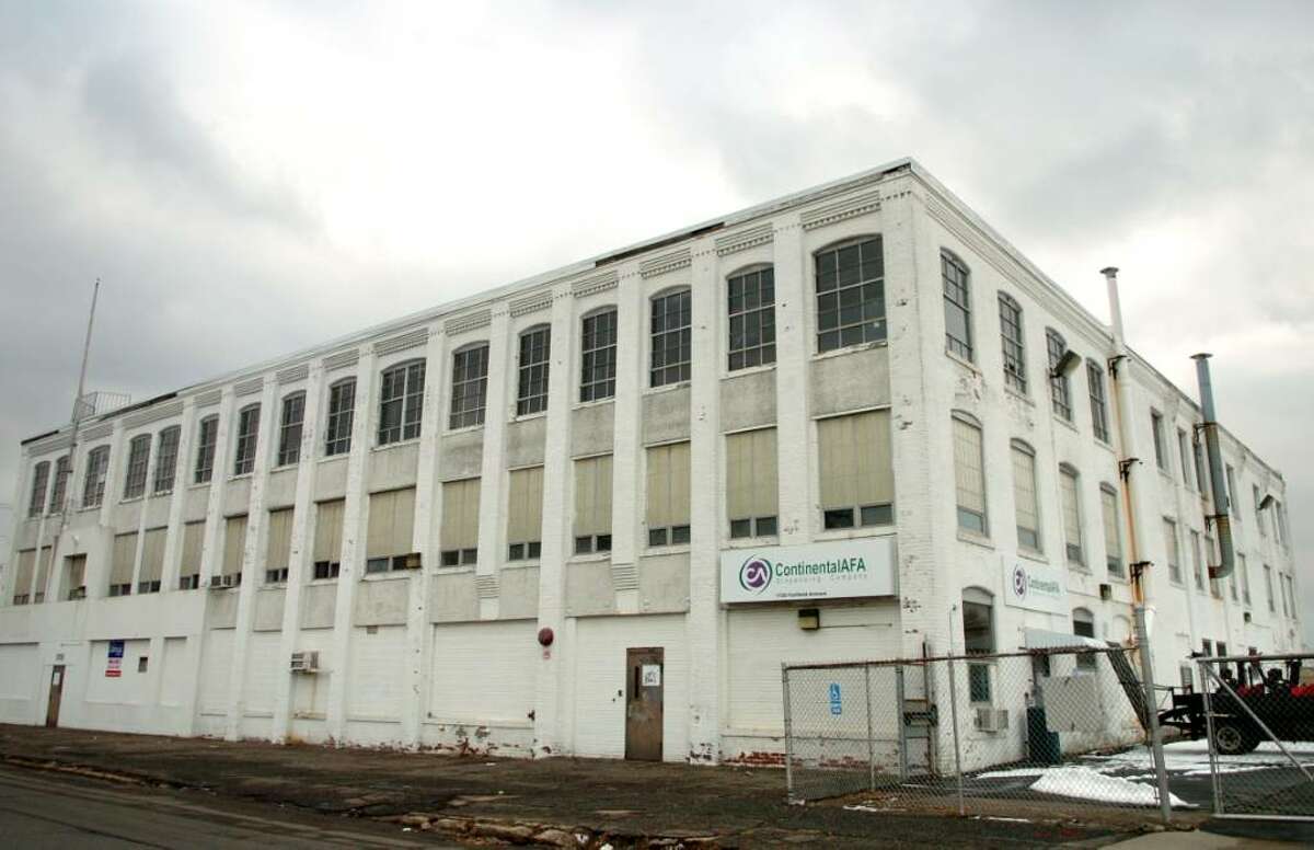 The old AFA manufacturing building at 1720 Fairfield Ave. in Bridgeport.