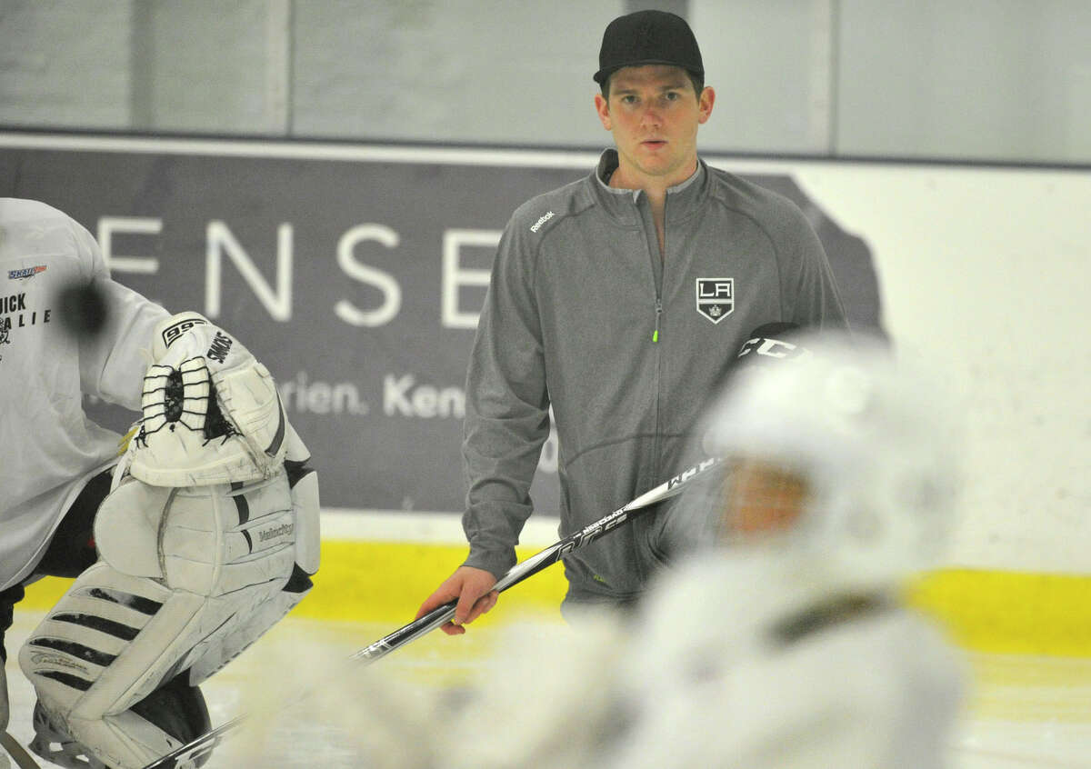 Jonathan Quick after first game as Kings goalie on Dec. 6, 2007 