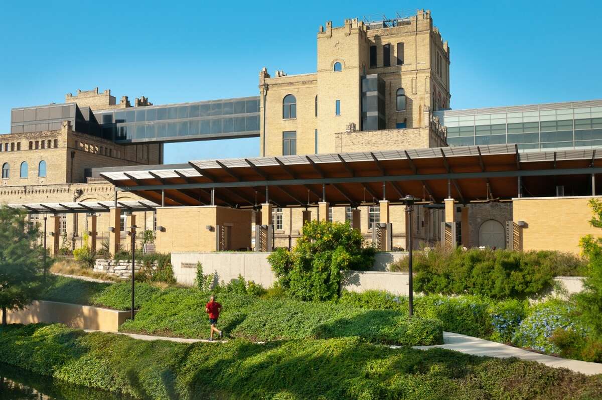 San Antonio Museum of Art river terraces photo 2