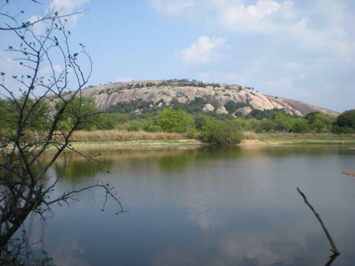Austin-area attraction: Enchanted Rock After hitting up Austin take a drive a little further west to go hiking at Enchanted Rock State Nature Area.