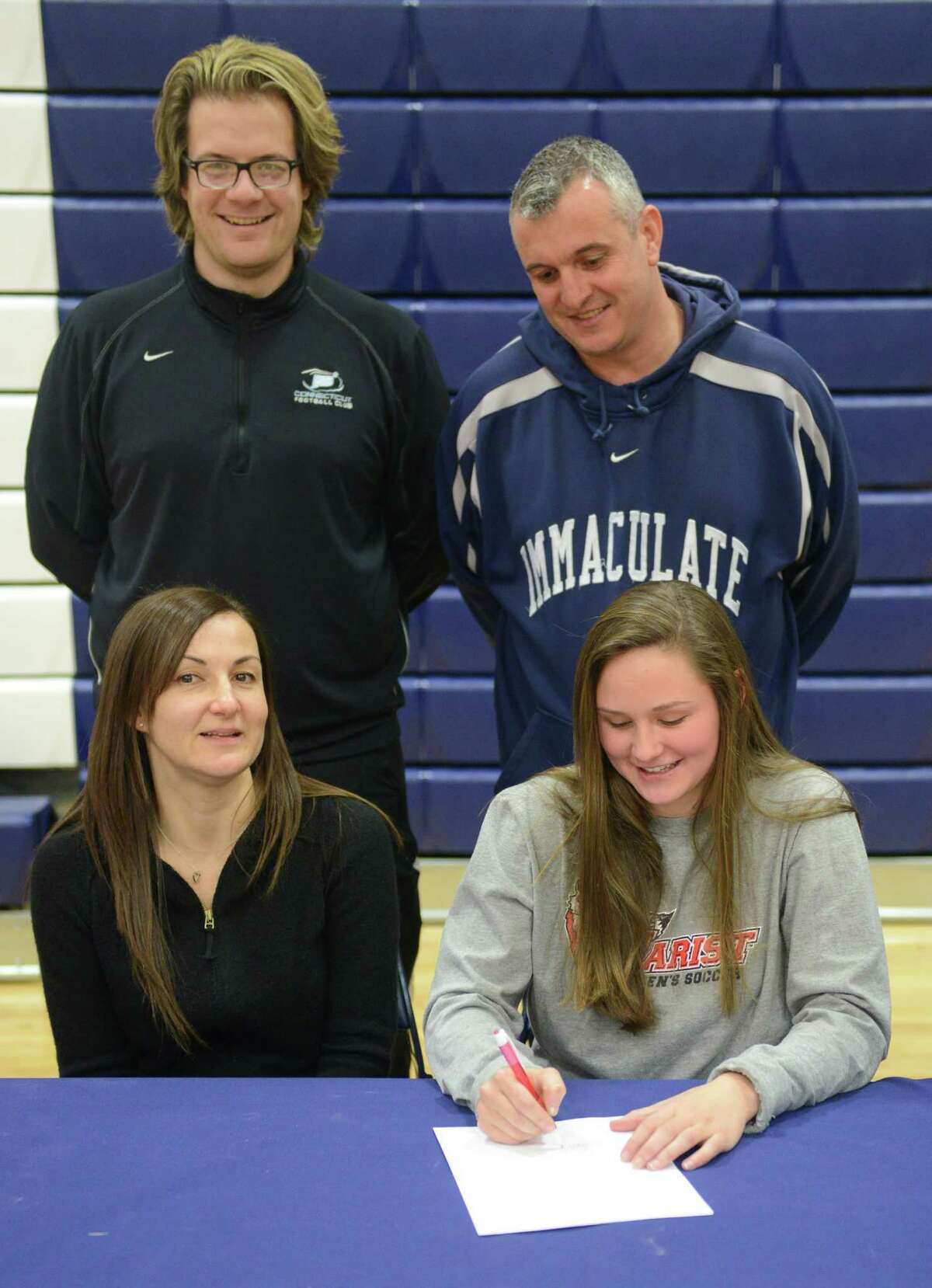 Immaculate High School seniors sign Letter of Intent