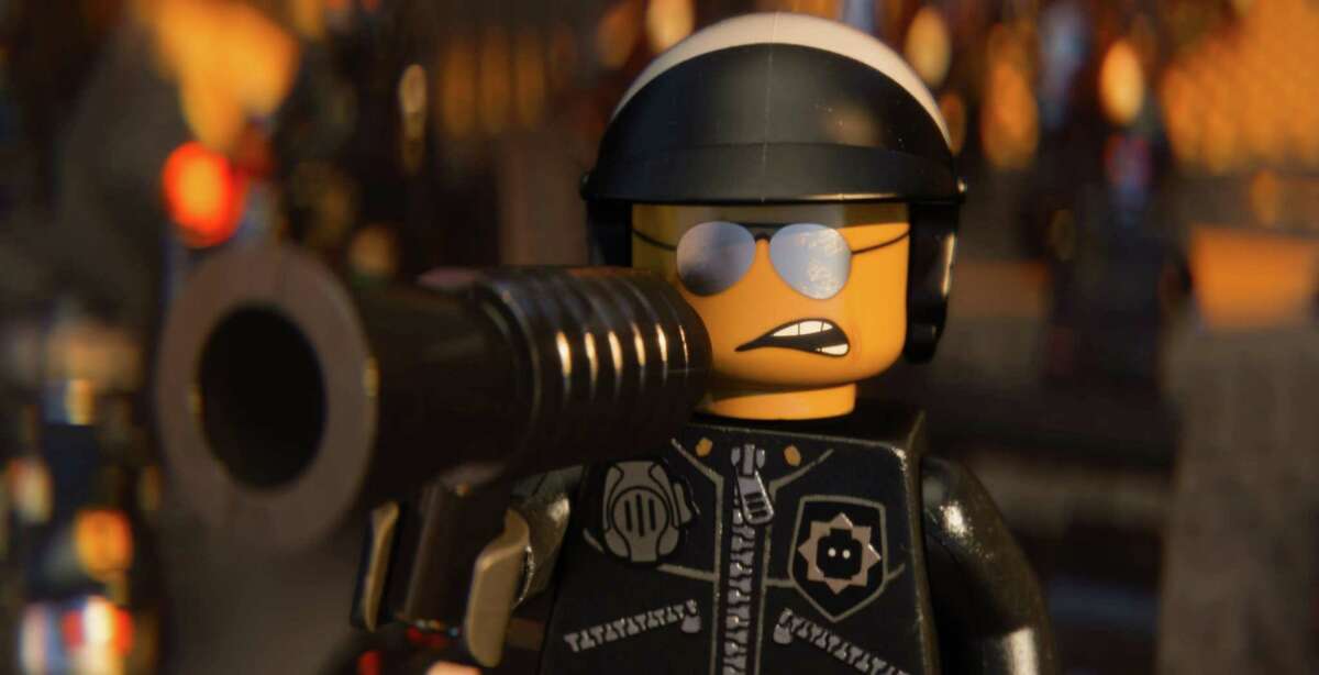 lego movie cop car