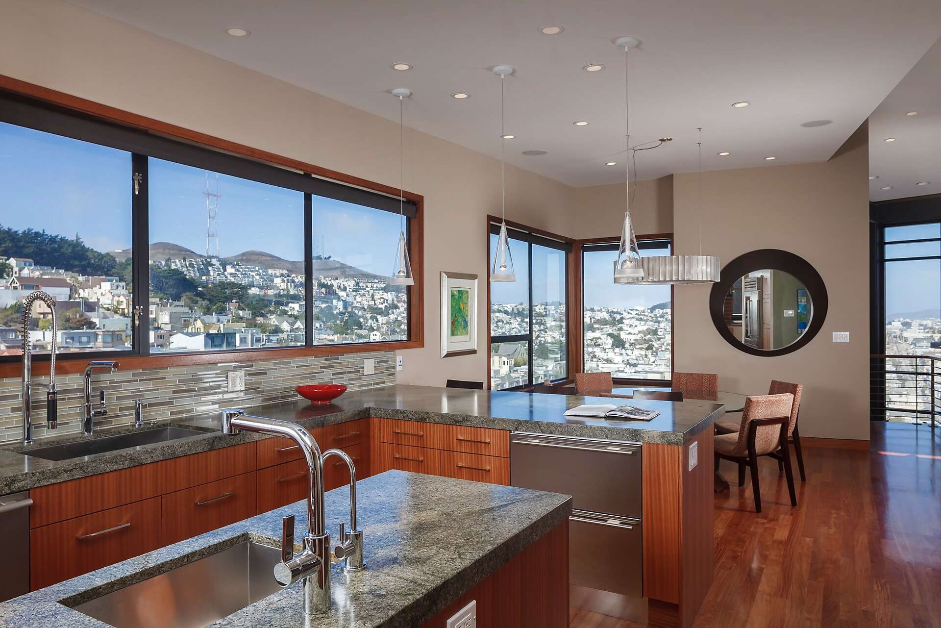 Noe Valley contemporary boasts dynamic views, sleek design