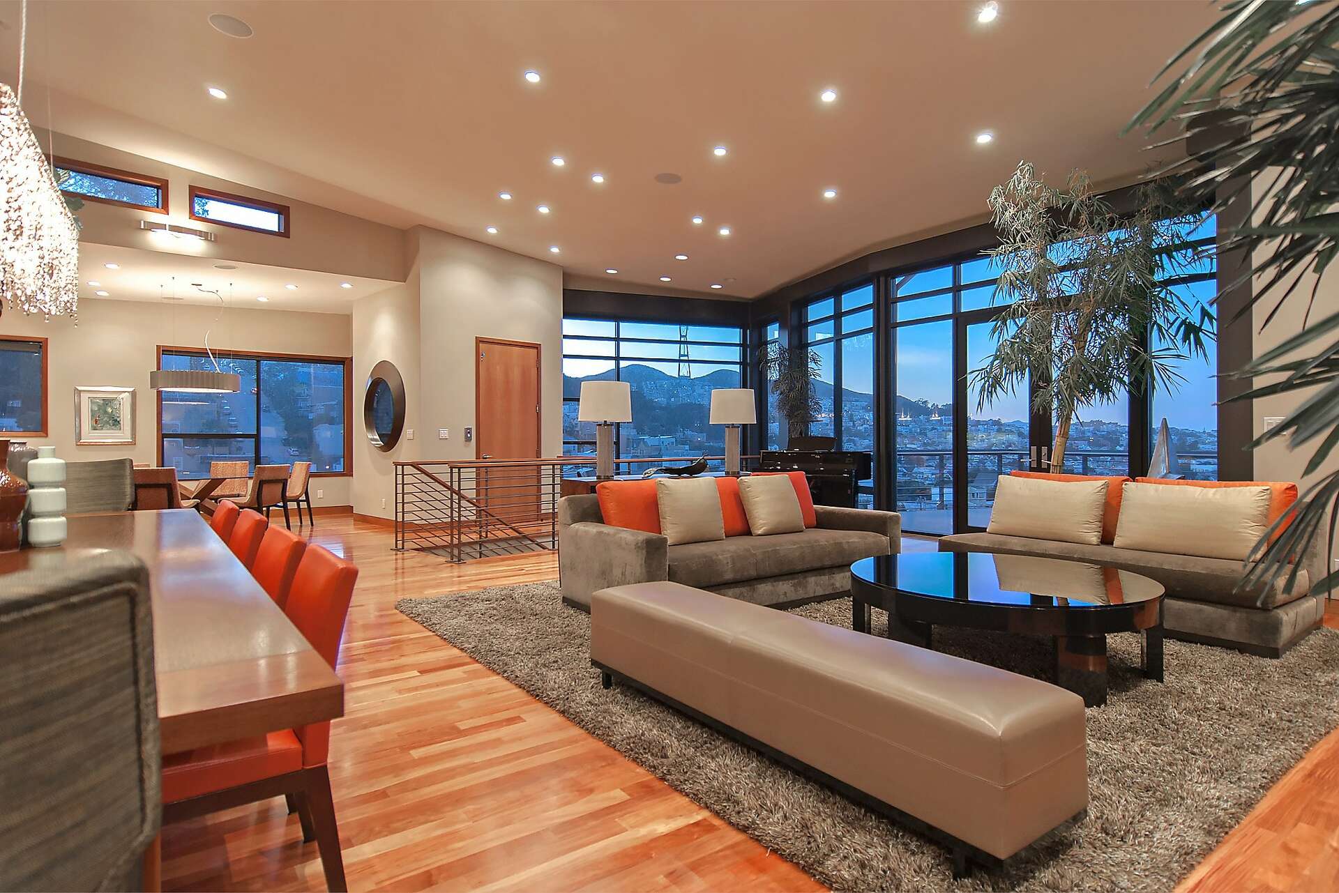 Noe Valley contemporary boasts dynamic views, sleek design