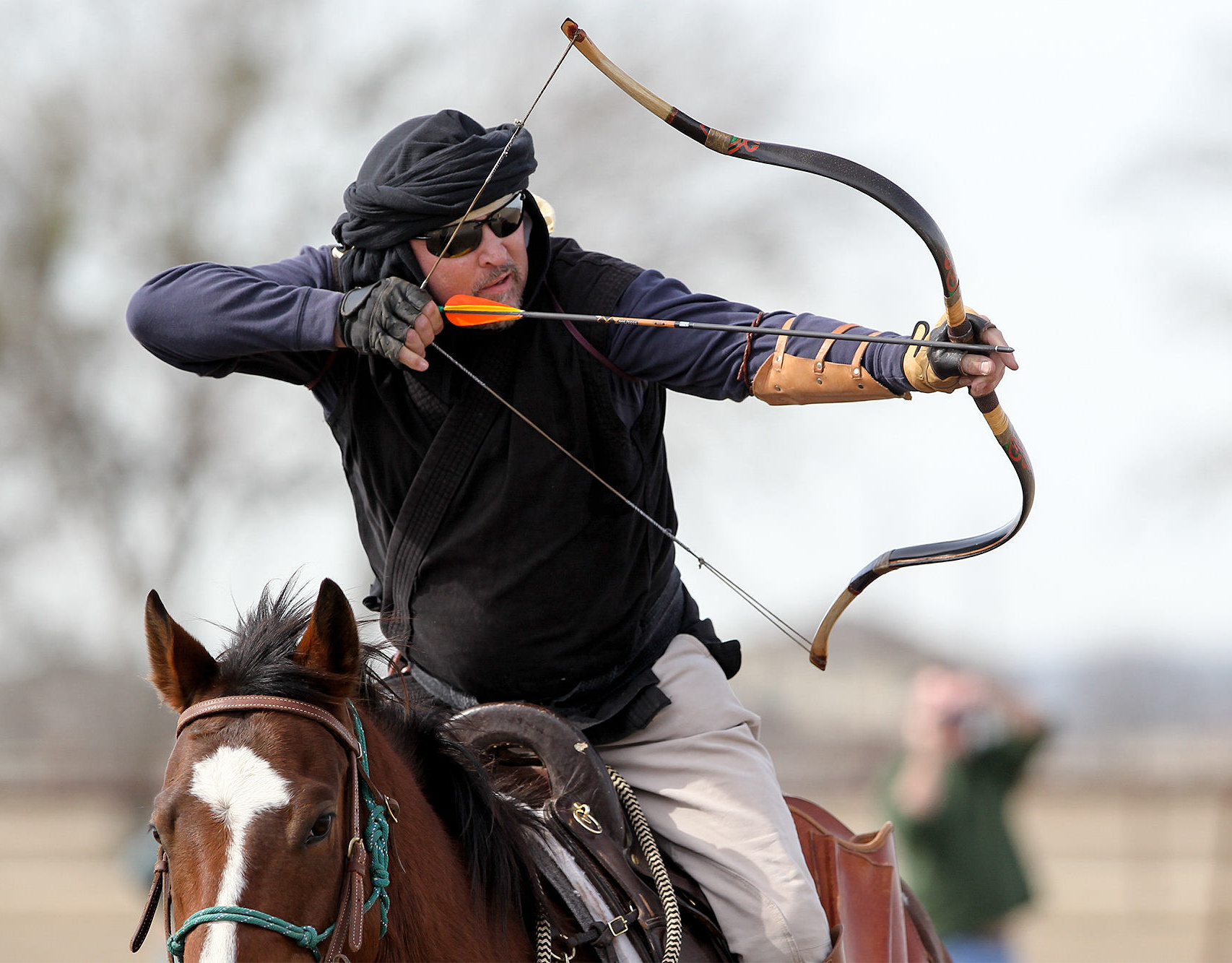 West Side sales rep takes to mounted archery