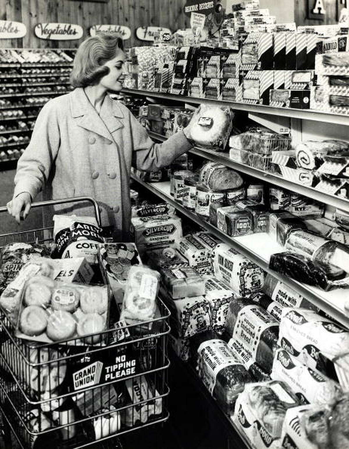 Grocery Shopping Used To Look A Lot Different