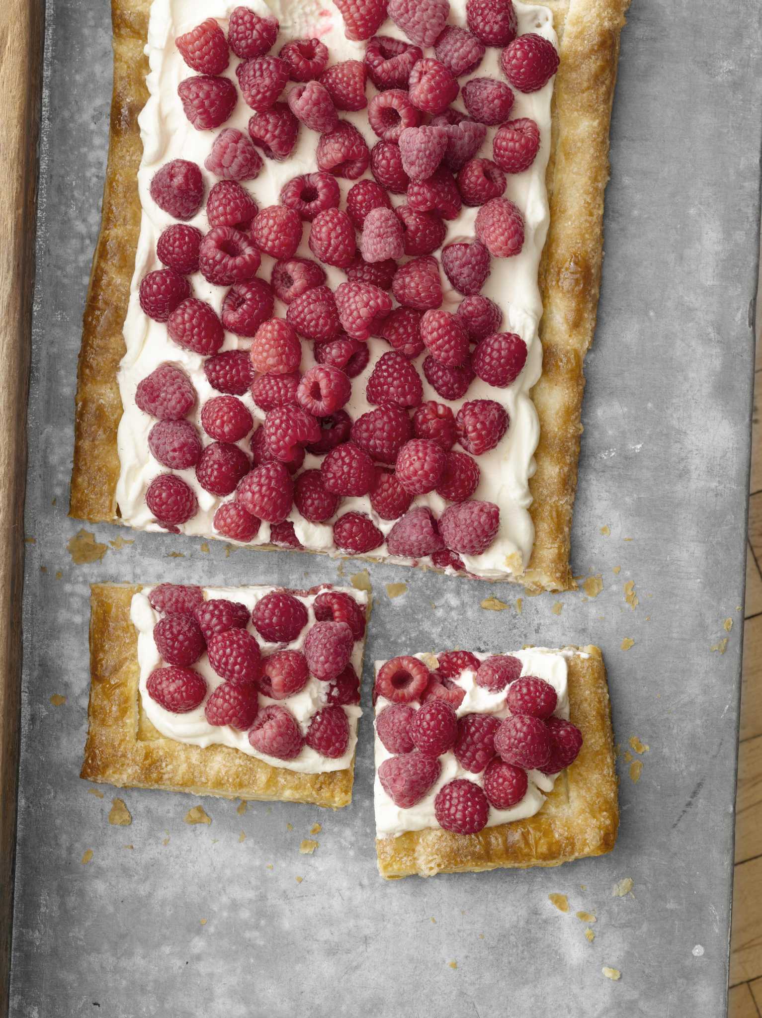 Recipe quick and easy raspberry tart
