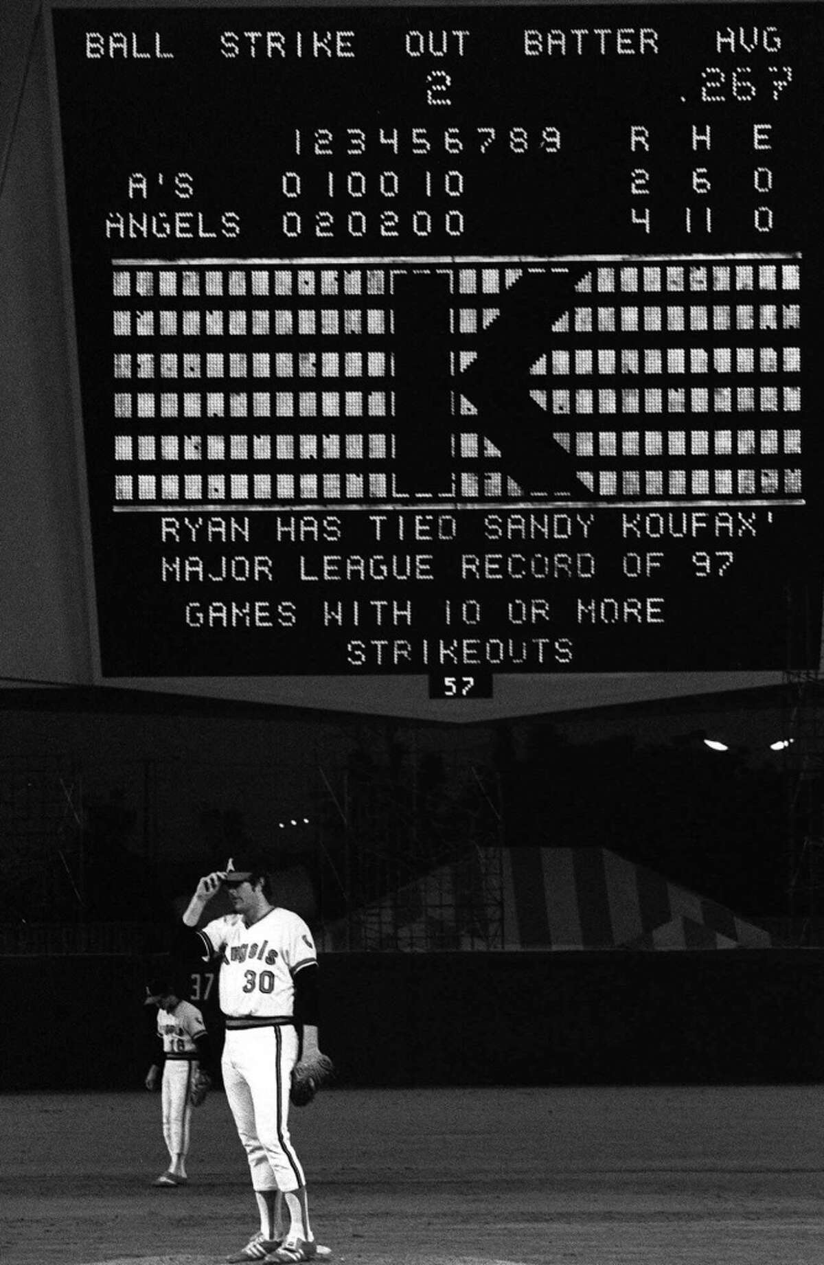 24 years ago, Nolan Ryan pitched in his final game