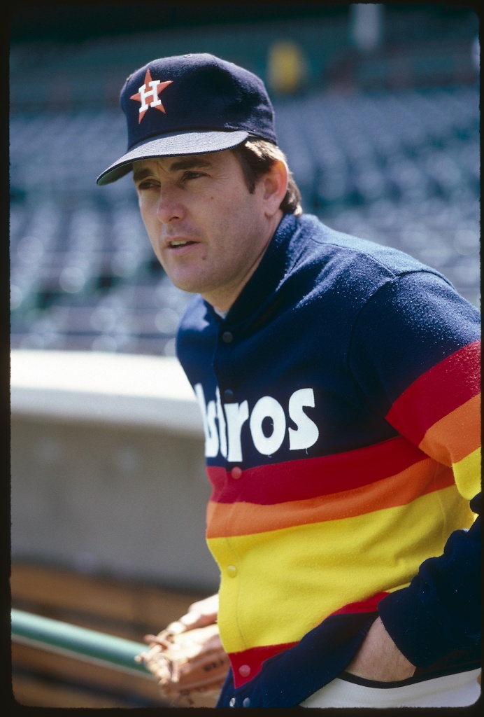 CIRCA 1980's: Nolan Ryan of the Houston Astros pitches during