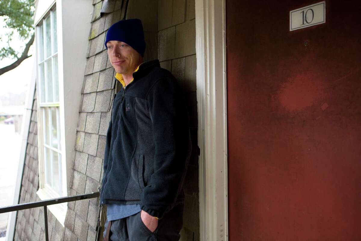Tom Brady, 35, a neighbor of The Bays Apartments expressed sadness and surprise for the murder of 15-year-old Corriann Cervantes who was brutally killed inside a vacant apartment of the complex. Brady has been living at the apartment for two years and describes the area as a quiet place where children feel safe to play outside. Tuesday, Feb. 11, 2014.