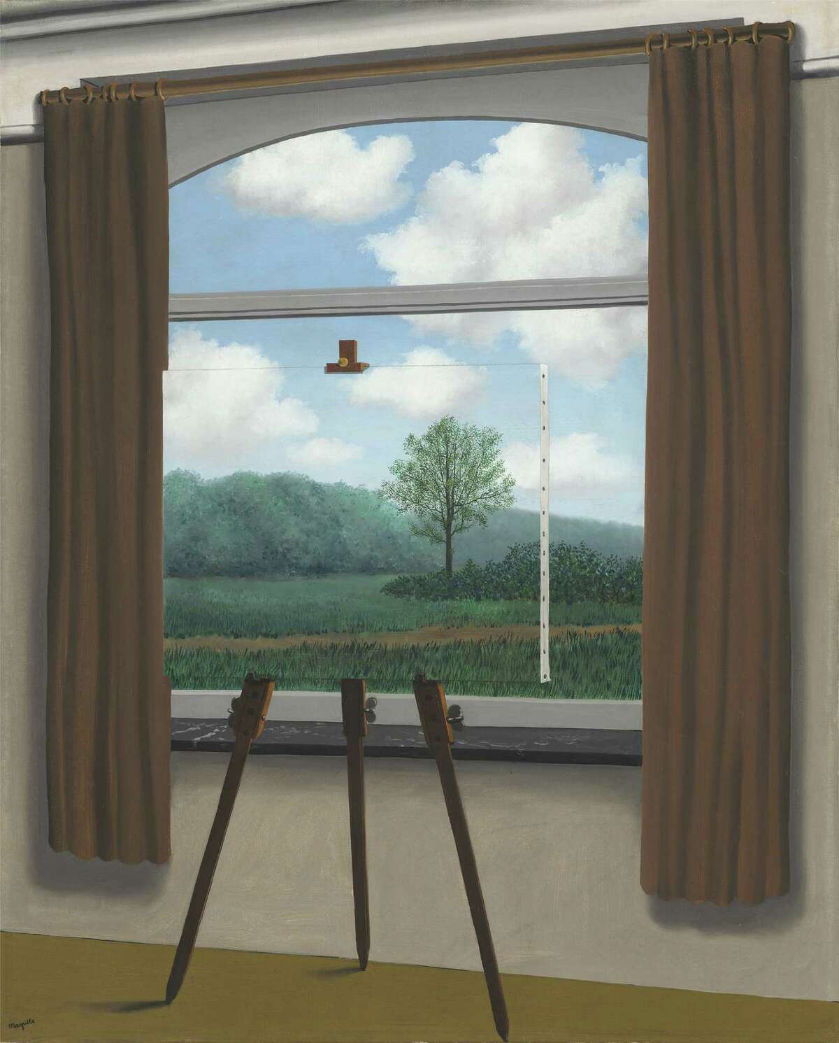 "The Human Condition": A little Magritte never hurt anyone.