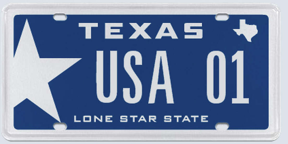This plate was rejected by the Texas Department of Motor Vehicles in the summer of 2013.