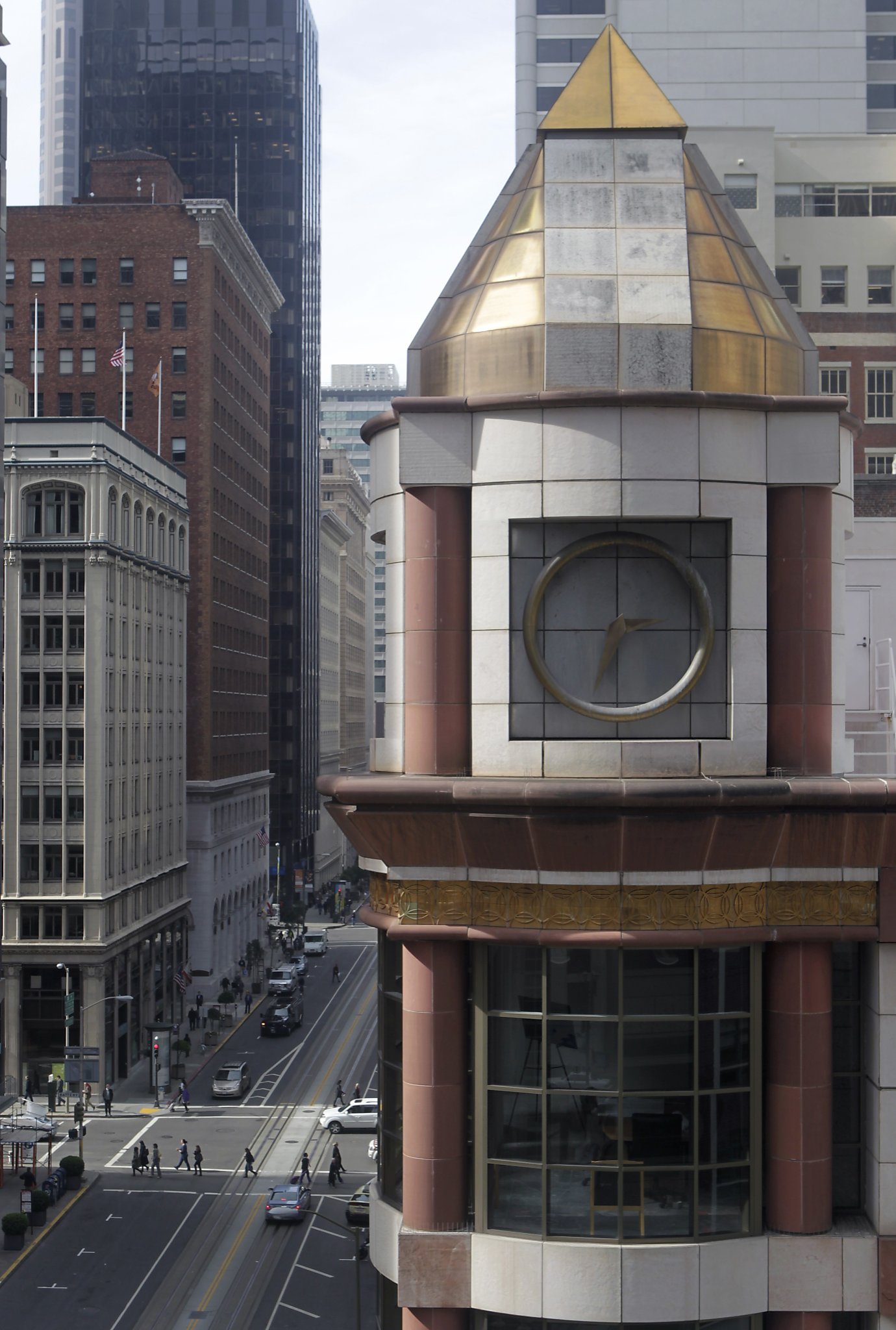 Commentary Postmodern clock tower a victim of the times SFGate