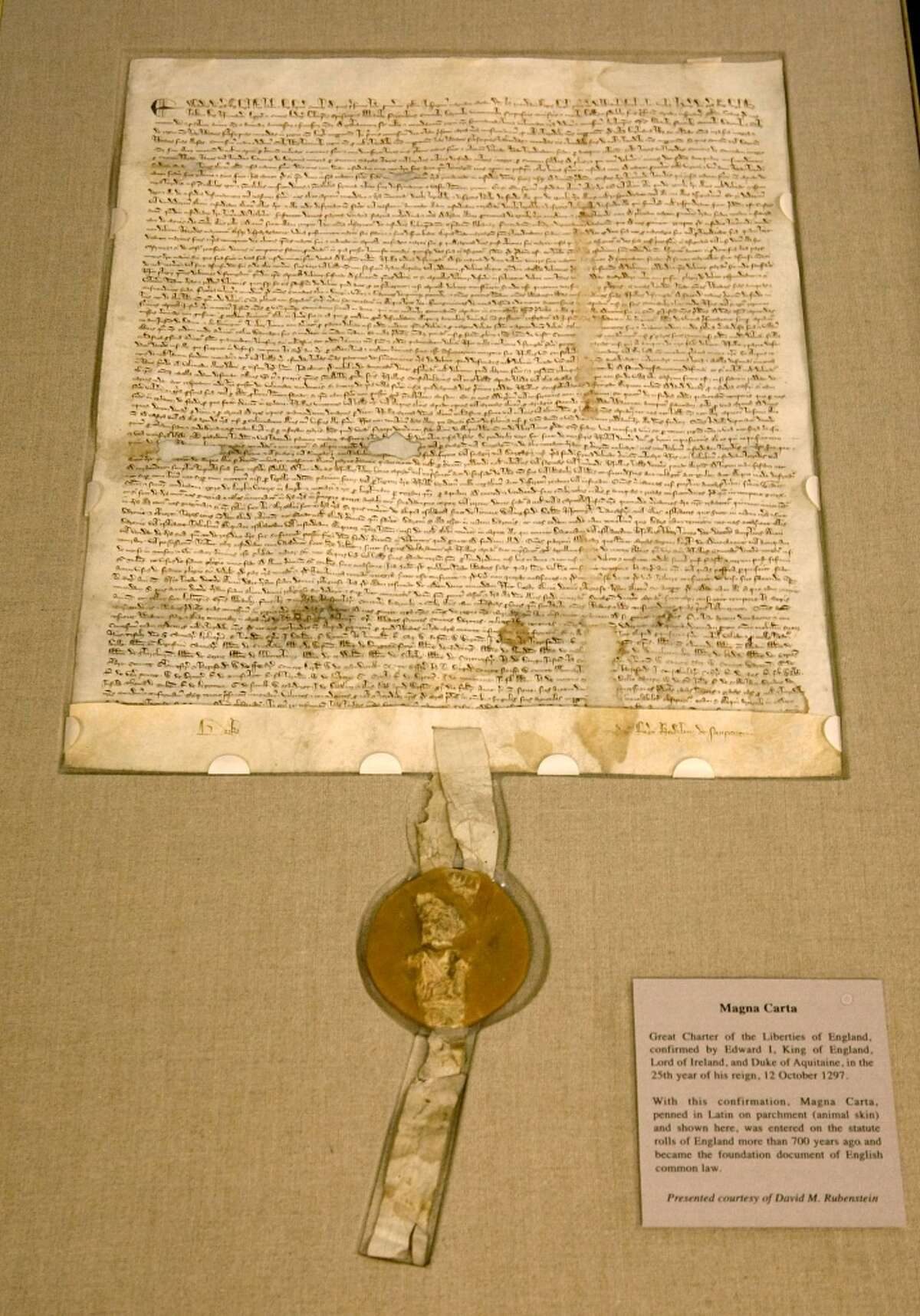 The Magna Carta was signed in 1215, the same year Beijing was captured and burned by the Mongols under the direction of Genghis Khan.  Keep clicking to see surprising events in history happened at around the same time, though you probably had no idea.
