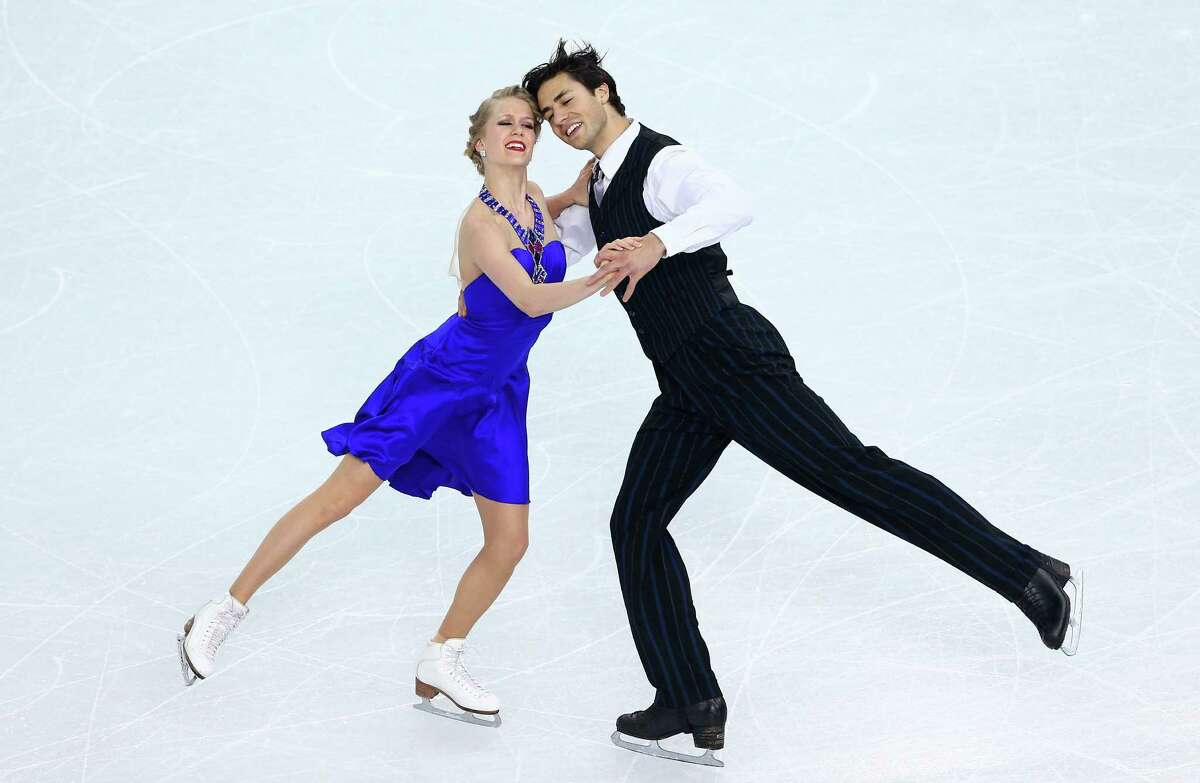 Houston ice dancer and partner in seventh place after short program