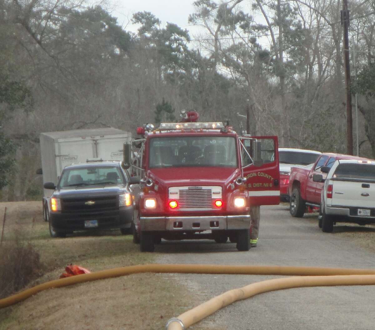 Fire Dept. Lumberton house fire caused by cooking