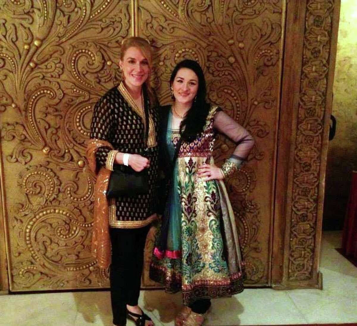 Linda and Christine Shannon in India. (Photo provided)