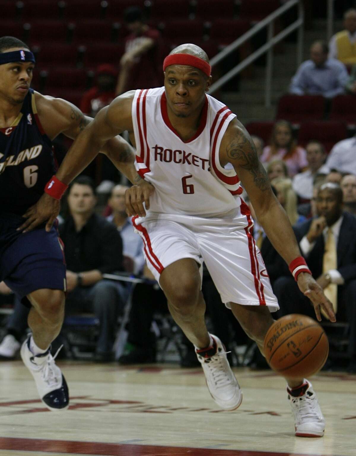 2008 Who the Rockets dealt away: Bonzi Wells, Mike James (not pictured)