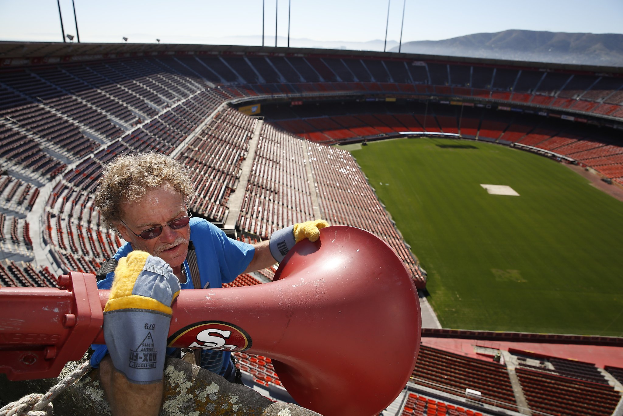 Candlestick Park in Santa Clara, California