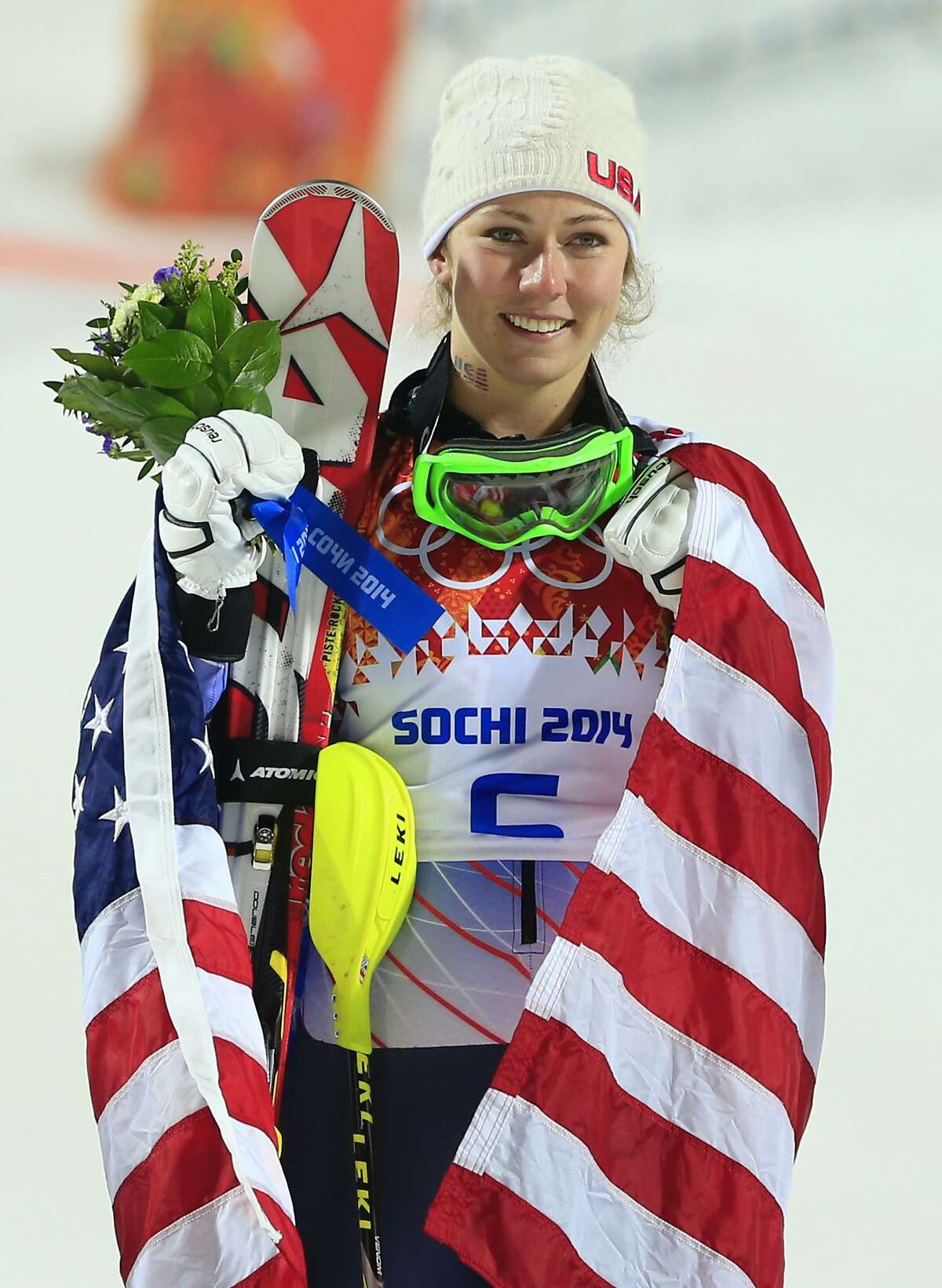 U.S.' Mikaela Shiffrin is youngest Olympic slalom champ