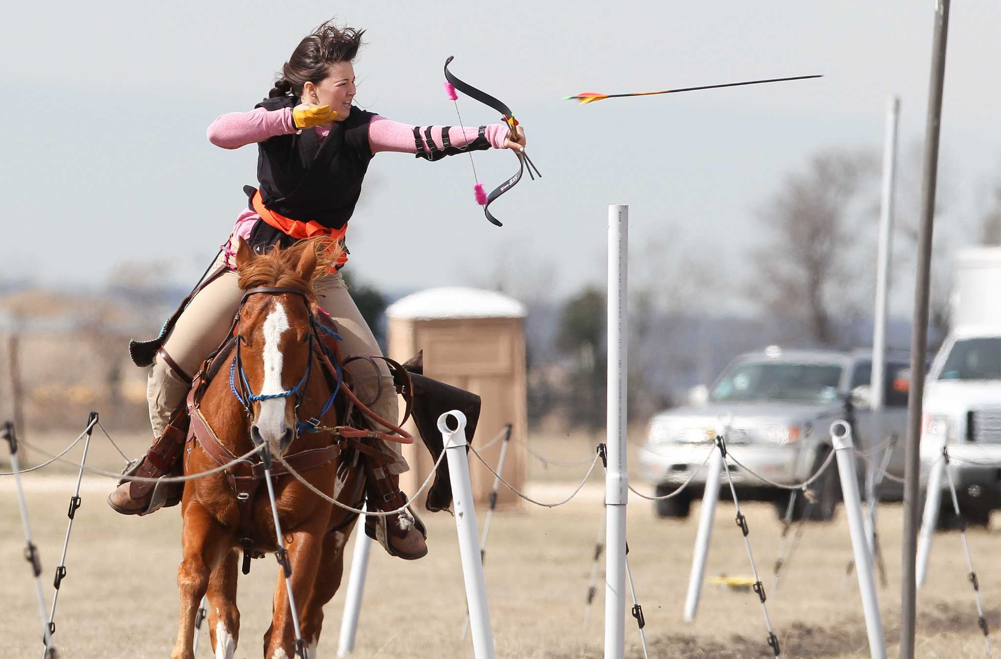 Archery fans of all ages take to horses for exciting adventure