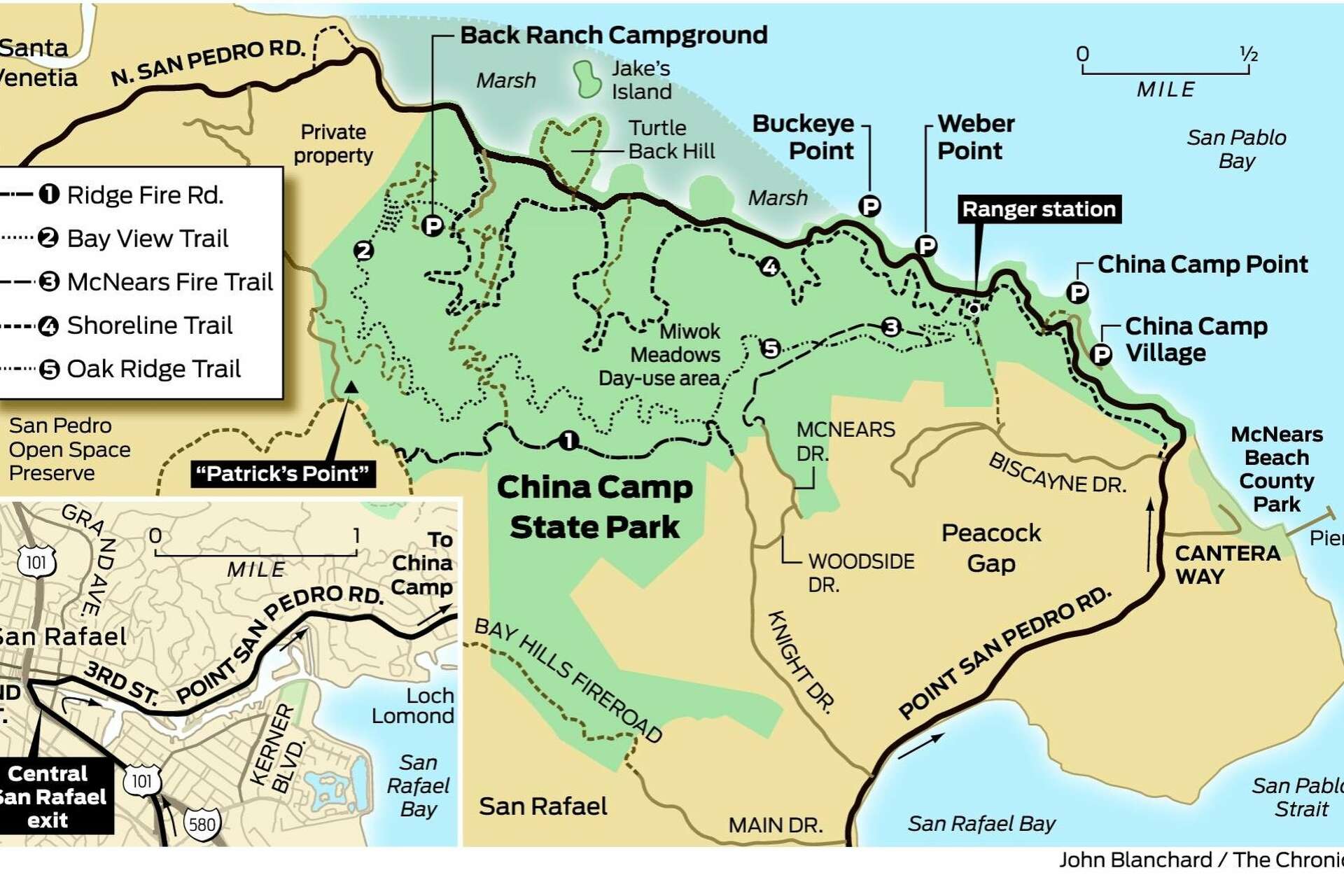 State park in San Pablo offers bay views mountain biking
