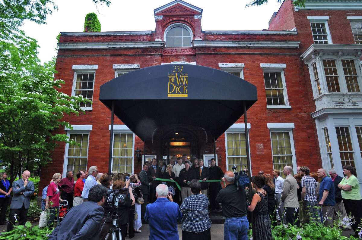 A 2009 ribbon-cutting ceremony at The Van Dyck in Schenectady announced the reopening of the venerable restaurant and the creation of its sibling, Mad Jack Brewing. They are being replaced by Stella Pasta Bar & Bistro and Seven Points Brewery.