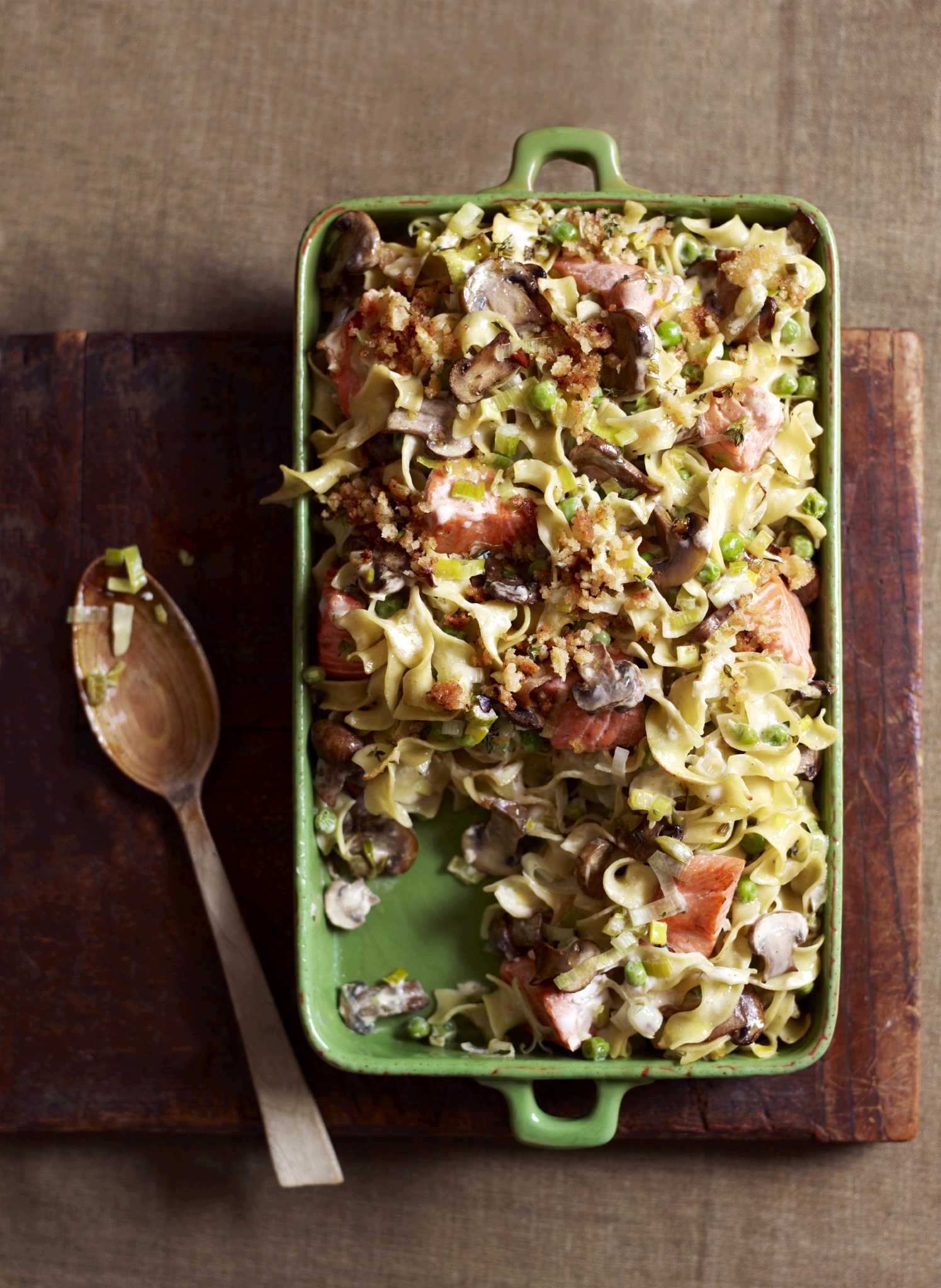 Recipe: Salmon Noodle Bake