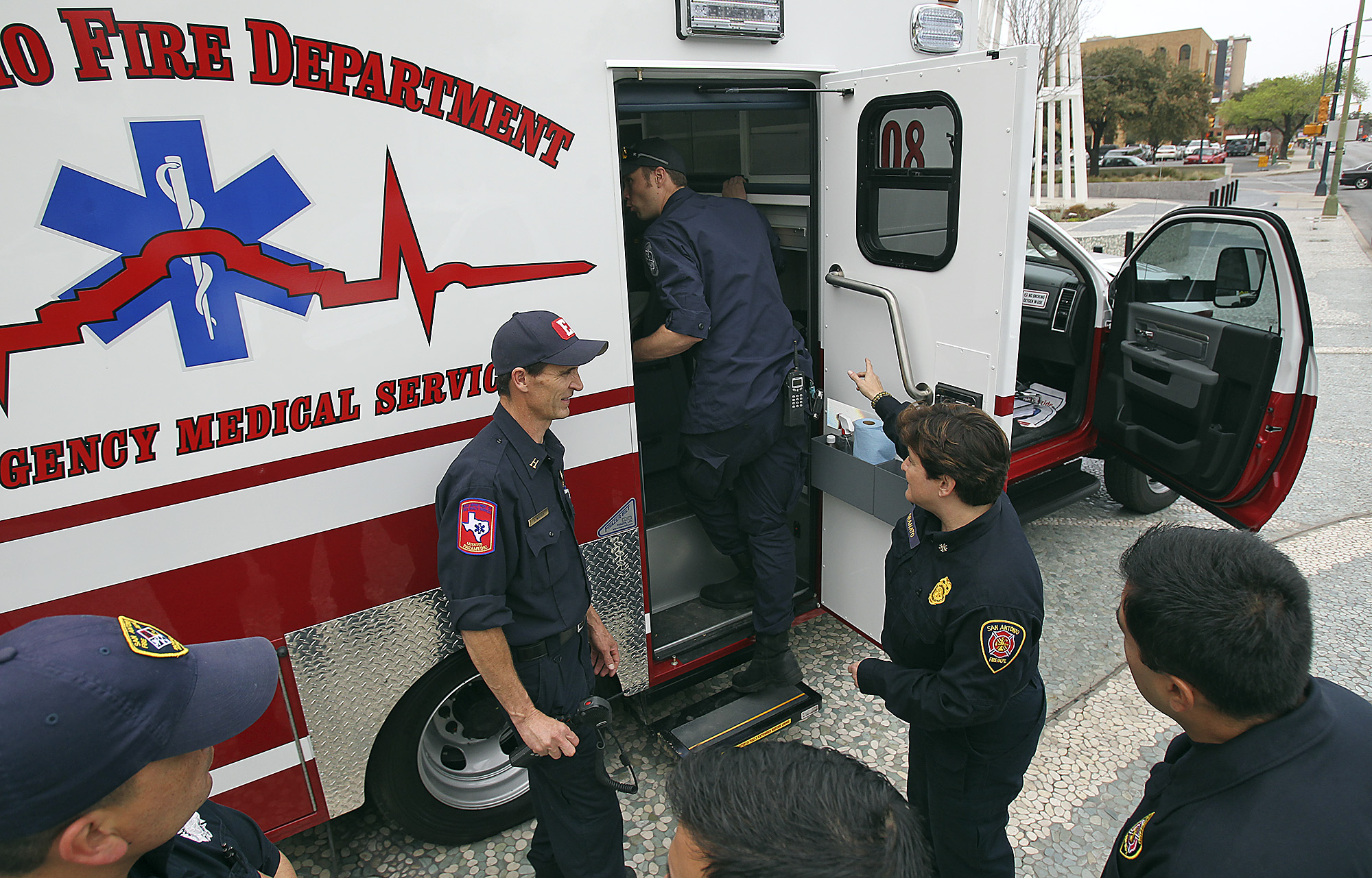 SAFD rolls out 16 new ambulances San Antonio ExpressNews