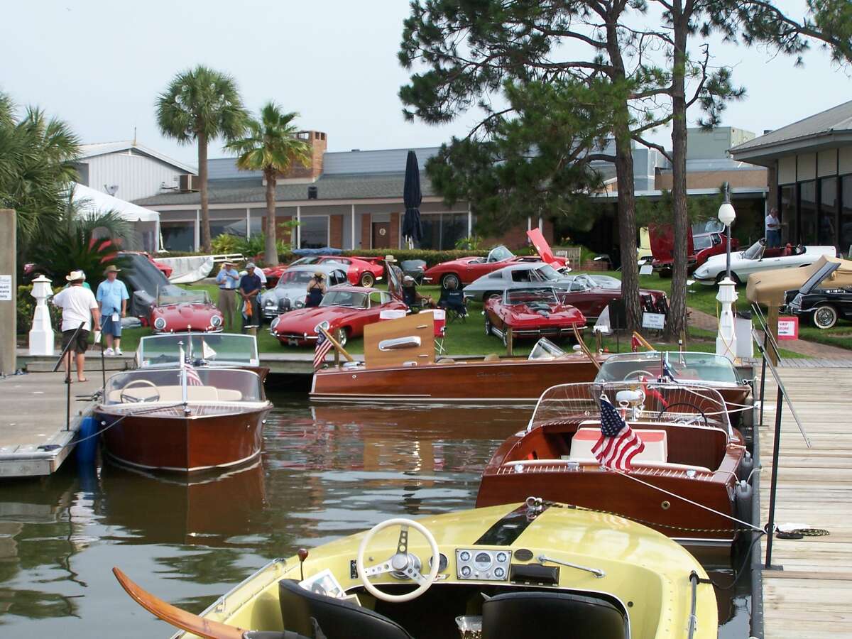 The annual Seabrook show features collector cars and boats.The annual Seabrook show features collector cars and boats.