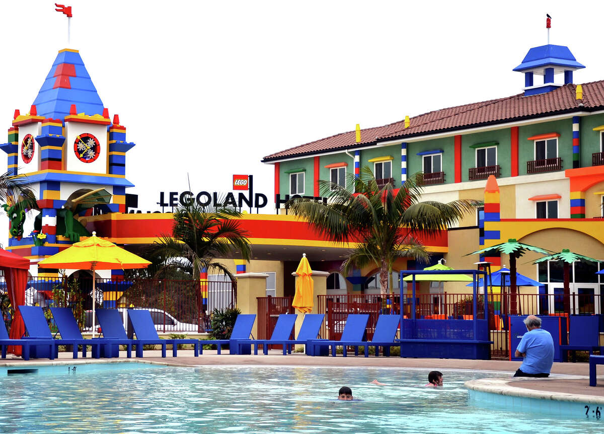 The Legoland Hotel, which opened in 2013, includes 250 rooms on three levels and a pool.
