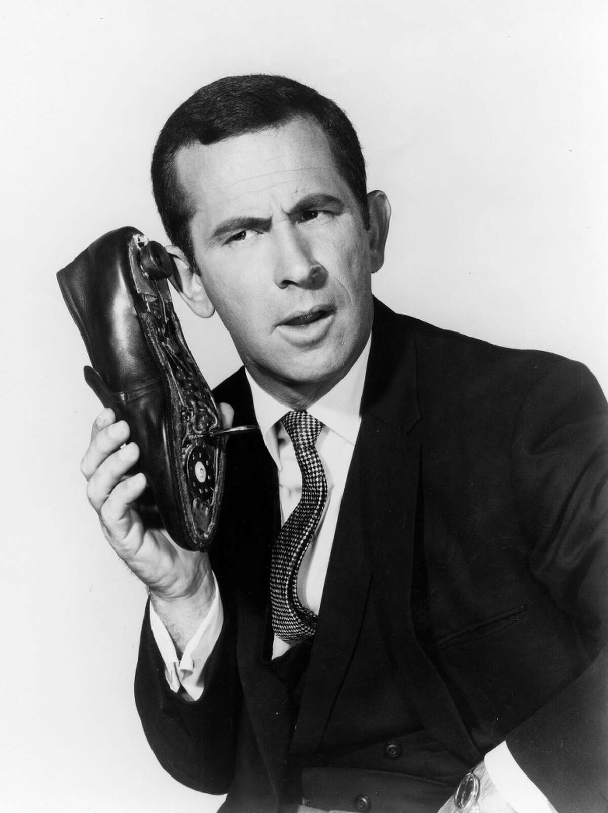 Don Adams' shoe phone from "Get Smart."