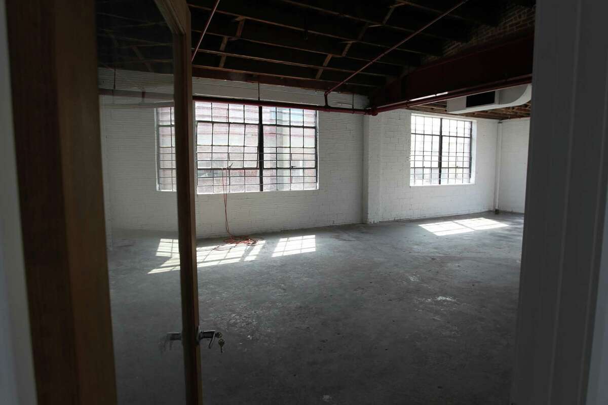 The interior of the Art Square Studios in the 2300 block of Commerce in Houston Texas, February 25, 2014. (Billy Smith II / Houston Chronicle)