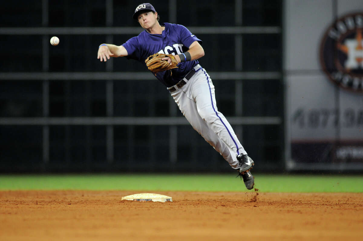 TCU shortstop Keaton Jones ﻿did his part to help keep Rice off the board, but it wasn't enough as the Owls won 1-0.