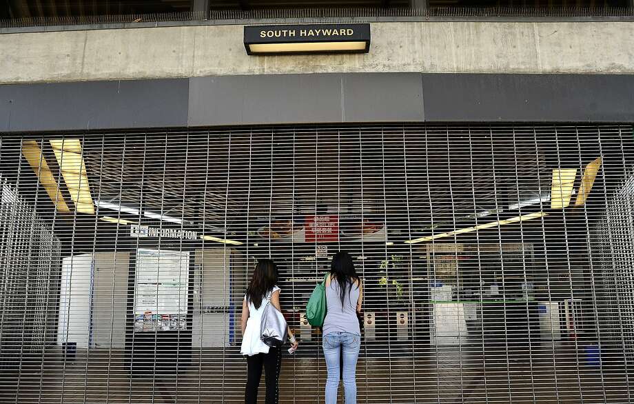 South Hayward BART station closed due to equipment problem on track